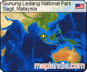 Gunung Ledang National Park  satellite map