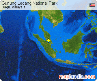 Gunung Ledang National Park  satellite map