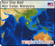 Alor Star Mall satellite map
