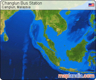 Changlun Bus Station satellite map