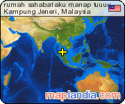 rumah sahabat aku manap tuuuu satellite map