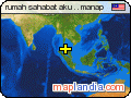 rumah sahabat aku ..manap satellite map