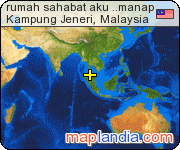 rumah sahabat aku ..manap satellite map