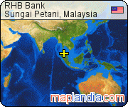 RHB Bank satellite map