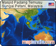 Masjid Padang Temusu satellite map