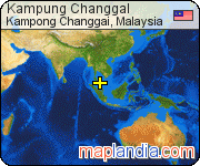 Kampung Changgal satellite map