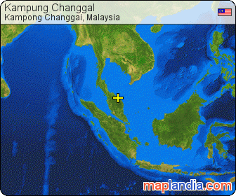 Kampung Changgal satellite map
