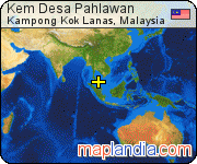 Kem Desa Pahlawan satellite map