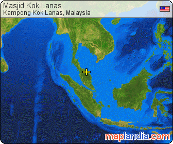Masjid Kok Lanas satellite map