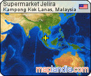 Supermarket Jelira satellite map