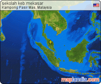 sekolah keb.mekasar satellite map