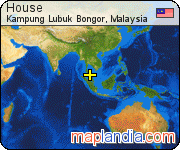 House satellite map