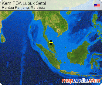 Kem PGA Lubuk Setol satellite map