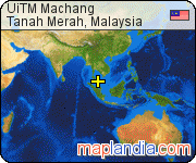 UiTM Machang satellite map