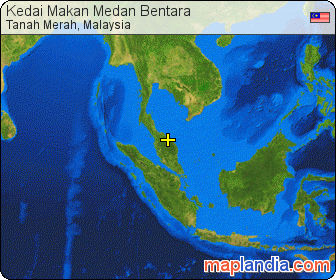 Kedai Makan Medan Bentara satellite map