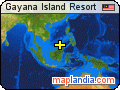 Gayana Island Resort satellite map