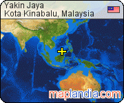 Yakin Jaya satellite map
