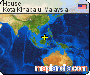 House satellite map