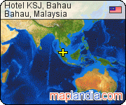 Hotel KSJ, Bahau  satellite map