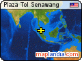 Plaza Tol Senawang satellite map