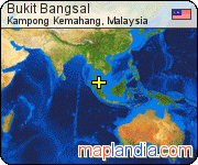 Bukit Bangsal satellite map