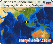 Friends of Janda Baik (FOJB) satellite map