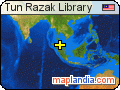 Tun Razak Library satellite map