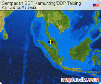 Sempadan BBP Kamunting/BBP Taiping satellite map