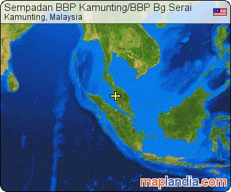 Sempadan BBP Kamunting/BBP Bg.Serai satellite map