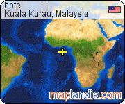 hotel satellite map