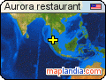 Aurora restaurant satellite map