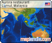 Aurora restaurant satellite map