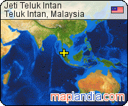Jeti Teluk Intan satellite map