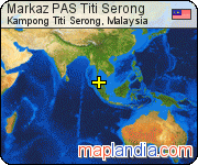 Markaz PAS Titi Serong satellite map