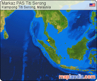 Markaz PAS Titi Serong satellite map