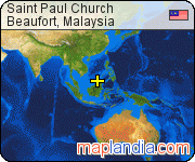 Saint Paul Church satellite map