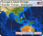 Sungai Liidan Bridge satellite map