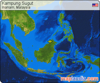 Kampung Sugut satellite map