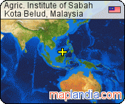 Agric. Institute of Sabah satellite map