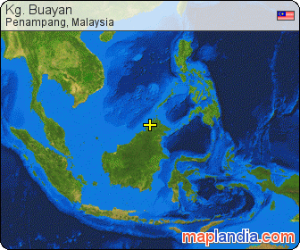 Kg. Buayan satellite map