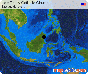 Holy Trinity Catholic Church satellite map