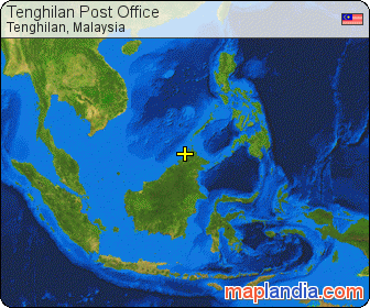 Tenghilan Post Office satellite map