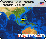 Kampung Bunga Tenghilan satellite map