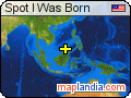 Spot I Was Born satellite map