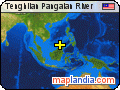 Tenghilan Pangalan River satellite map