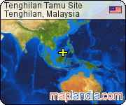 Tenghilan Tamu Site satellite map