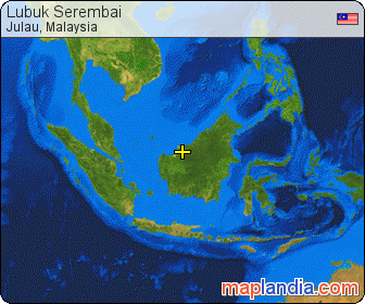 Lubuk Serembai satellite map