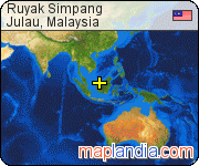 Ruyak Simpang satellite map