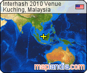 Interhash 2010 Venue satellite map