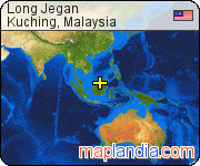 Long Jegan satellite map